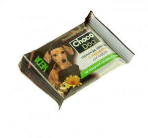 Веда VEDA 0,015кг Choco Dog шоколад темный с инулином для собак Веда VEDA 0,015кг Choco Dog шоколад темный с инулином для собак