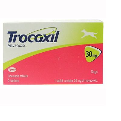 Трококсил 30мг 2таб (Zoetis) противовоспалительное и анальгетическое средство для собак (ЛИЦЕНЗИЯ)