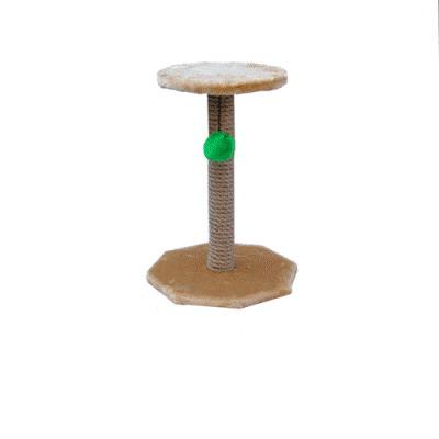 Когтеточка RP8105с с полкой, 36*34*49см (сизаль)