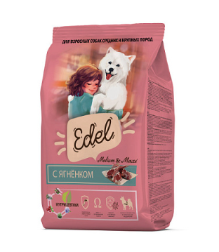 Edel Dog Medium & Maxi Lamb 20кг ягненок сухой для собак средних и крупных пород (406104) (Только для заводчиков) Edel Dog Medium & Maxi Lamb 20кг ягненок сухой для собак средних и крупных пород (406104) (Только для заводчиков)