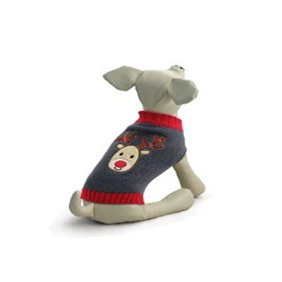 Свитер (Triol) "Оленёнок" S, серый, размер 25см