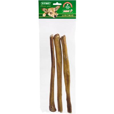 TiTBiT лакомство корень бычий (3х30см) (мягкая упаковка)