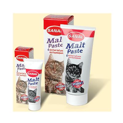 Санал паста Malt-past 20г, д/вывода шерсти д/кошек