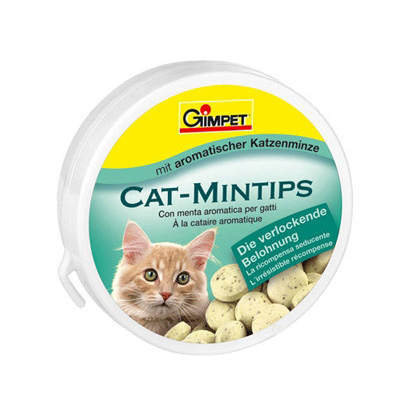 Джимкет (Gimcat) вит. лакомство Cat-Mintips 50г, с кошачьей мятой д/кошек, 83шт