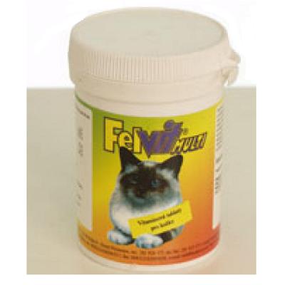 Фелвит Мульти мультивит. добавка 100г с таурином д/кошек (табл)