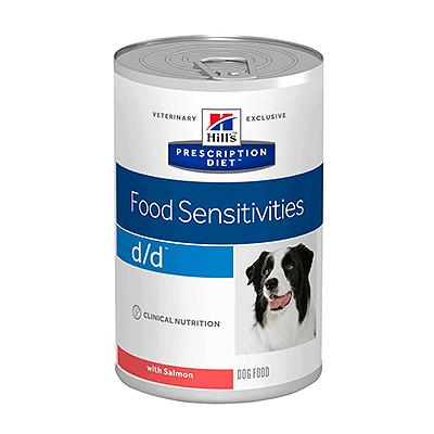 Hill's Dog 0.370 d/d salmon/rice (лечение аллергии) консервы д/собак (8004)