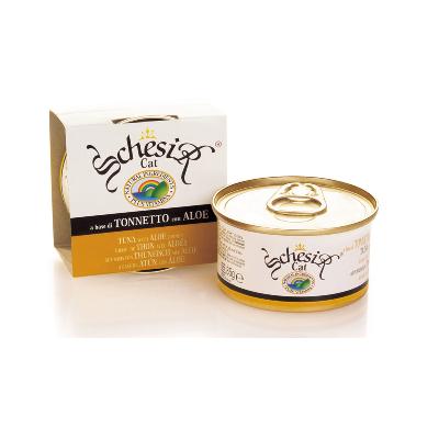 Шезир (Schesir) 150г тунец+алоэ консервы д/щенков (712622)