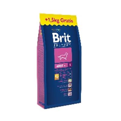 Брит Премиум Dog Adult S 8кг+1,5кг курица+рис (д/мелких пород от 1-7 лет) сухой д/собак (522132)