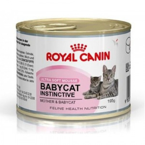Роял Канин Babycat Instinctive 195г консервы д/котят и беременных кошек (311660)
