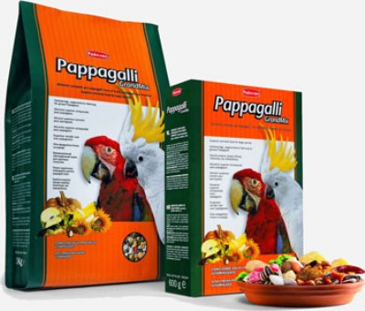 Padovan Grand Mix Pappagalli 0,6кг корм основной для крупных попугаев
