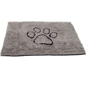 Коврик (Dog Gone Smart) супервпит. Doormat S, 40*60 см, серый, д/собак