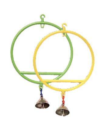 Игр.д/птиц RP5024 Качель "Кольцо" + колокольчик