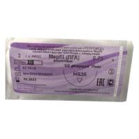 ПГА №3/0 (HS-25) с режущей иглой 1/2, 75 см.(Репромед) (metric 2) ПГА №3/0 (HS-25) с режущей иглой 1/2, 75 см.(Репромед) (metric 2)