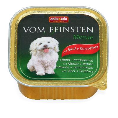 Анимонда Vom Feinsten Menue 150г с говядиной и картошкой консервы д/собак (826150)