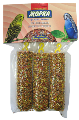 Жорка медовые батончики 0,15кг д/молодых попугаев (3шт)