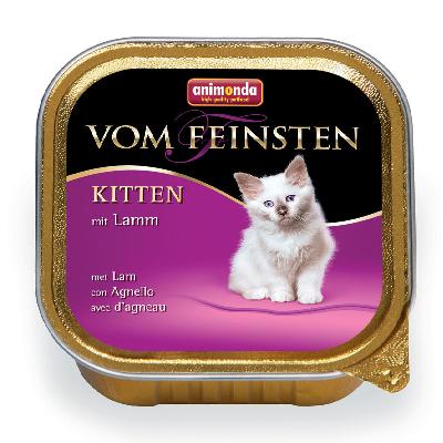 Animonda Vom Feinsten Kitten 0,1кг с ягненком консервы для котят