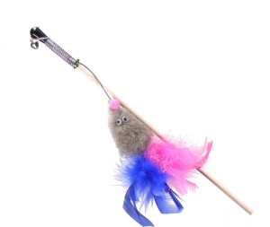 Махалка Мышь с мятой серый мех с хвостом перо пышное на веревке GoSi этикетка флажок (sh-07196) Махалка Мышь с мятой серый мех с хвостом перо пышное на веревке GoSi этикетка флажок (sh-07196)