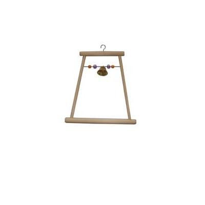 Иг.д/птиц RP8541 Качели деревян. малые с бусами