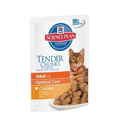 Hill's Cat 0.085  курица кусочки в соусе влажный для кошек (604003)