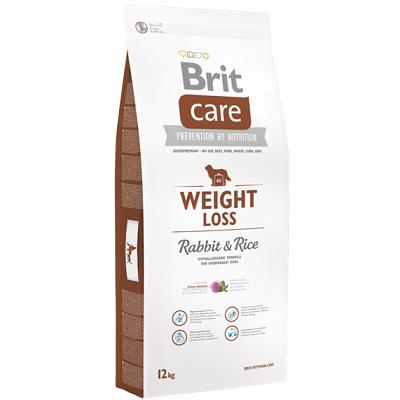 Brit Care Dog 12кг weight loss кролик сухой для собак склонных к полноте NEW (132736)