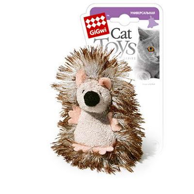 Игрушка (GiGwi) 75029 Ёжик с погремушкой для кошек