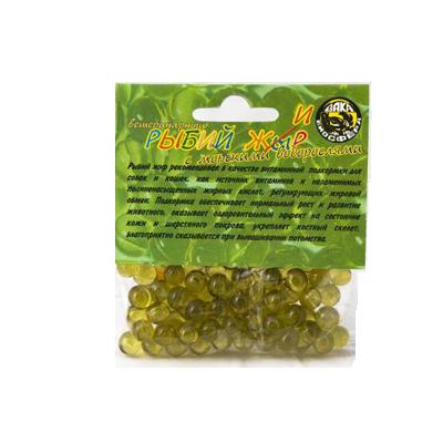 Вака: Рыбий жир в капсулах с водорослями (экстракт ламинарии)