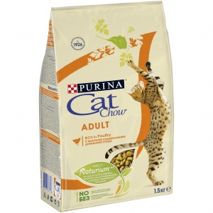 CAT CHOW Д/Взр Кош Птица 15kg