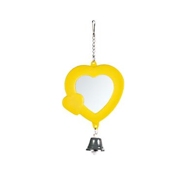 Иг.д/птиц Трикси Зеркало-сердечко с колокольчиком, 7.5см