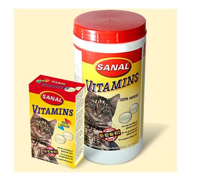 Санал вит. минер. лакомство Vitamine 50г, д/кошек SC3000, 100таб