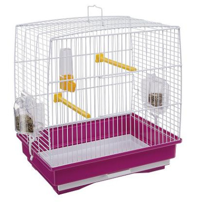 Клетка (Ferplast) "Rekord 1" (35.5*24.7*37) цветная д/птиц