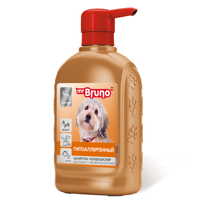 Шампунь (Mr.Bruno) №14 Гипоаллергенный для собак, 350мл NEW