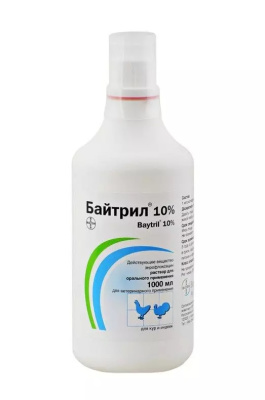 Байтрил 10% 1л оральный