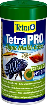 Tetra Pro Algae Multi Crisp 0,250л корм чипсы со спирулиной для рыб 139121