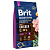 Brit Premium by Nature Dog Adult S 3кг курица+рис сухой для мелких пород собак 1-7 лет (526291)