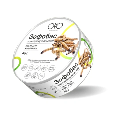 Онто (Onto) 0,04кг Зофобас консервированный (328029)
