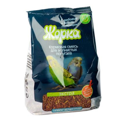 Жорка 450г Пакет д/волнистых попугаев экстра (641850) Жорка 450г Пакет д/волнистых попугаев экстра (641850)