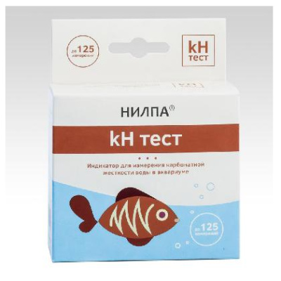 Нилпа: Тест kH д/измерения карбонатной жесткости воды