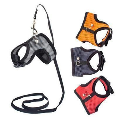 Комплект DA035804 шлейка+поводок "Дарэлл-АЭРО" №4 21-26см д/хорьков/кроликов