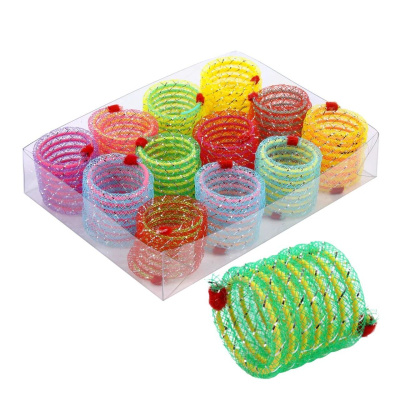 Игрушка (Rich Breed) пружинка для кошек 3,5-5см (уп.12шт) Игрушка (Rich Breed) пружинка для кошек 3,5-5см (уп.12шт)