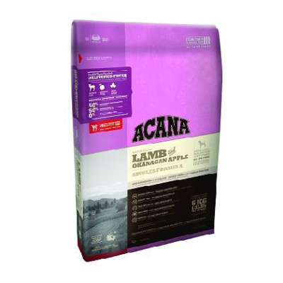 Acana Dog Singles Lamb & Okanagan Apple 11.4 ягненок с яблоком сухой д/собак (08-125)