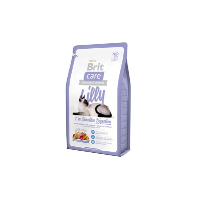 Brit Care Cat 7кг Lilly Sensitive Digestion ягненок сухой для кошек с чувствительным пищеварением (132615)