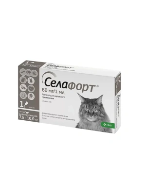 Селафорт, раствор для наружного применения 1мл/60мг №1 (КРКА)