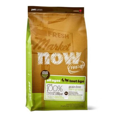 Now fresh 0.23 индейка+утка с овощами (д/мелких пород) беззерновой сухой д/собак (3438)