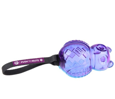 Игрушка GiGwi 75322 Сова с отключаемой пищалкой 14см д/собак, серия PUSH TO MUTE