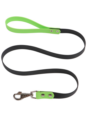 Поводок Персилайн БИОТАН ХАЙСТАЙЛ черный 20" 1,5м БХ-2015 зеленая ручка