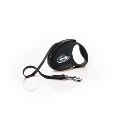 Рулетка (Flexi) Style S ремень 3м до 12кг черный