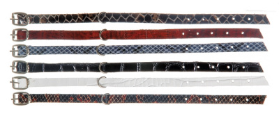 Ошейник кожа 9мм (10шт) Зооник (10596)