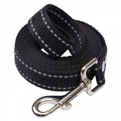 Поводок (PerseiLine) LOWCOST нейлон светоотражающий 20" 2м Карабин импортный