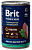 Brit Premium by Nature 0,41кг индейка консервы для щенков всех пород (51083)