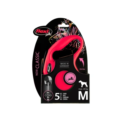 Рулетка (Flexi) Classic М трос 5м до 20кг красный Рулетка (Flexi) Classic М трос 5м до 20кг красный